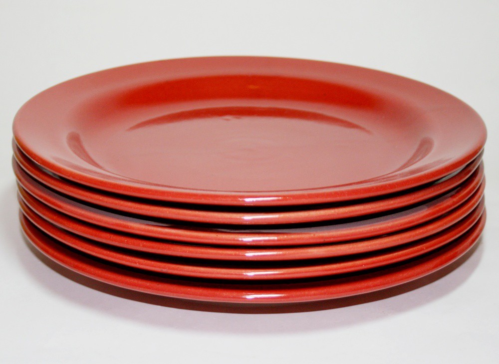 Essteller flach 6er Set