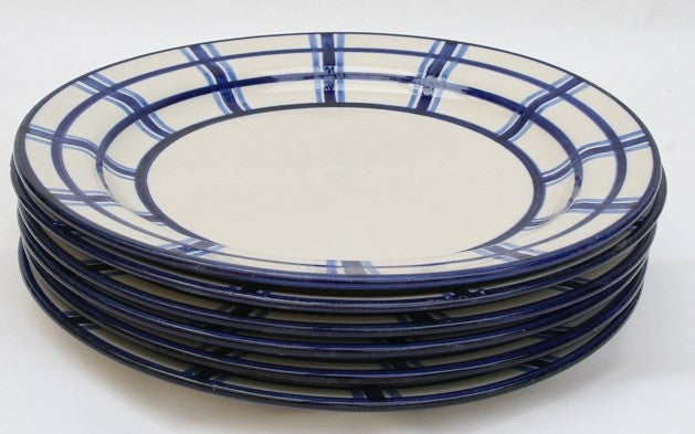 Essteller flach 6er Set